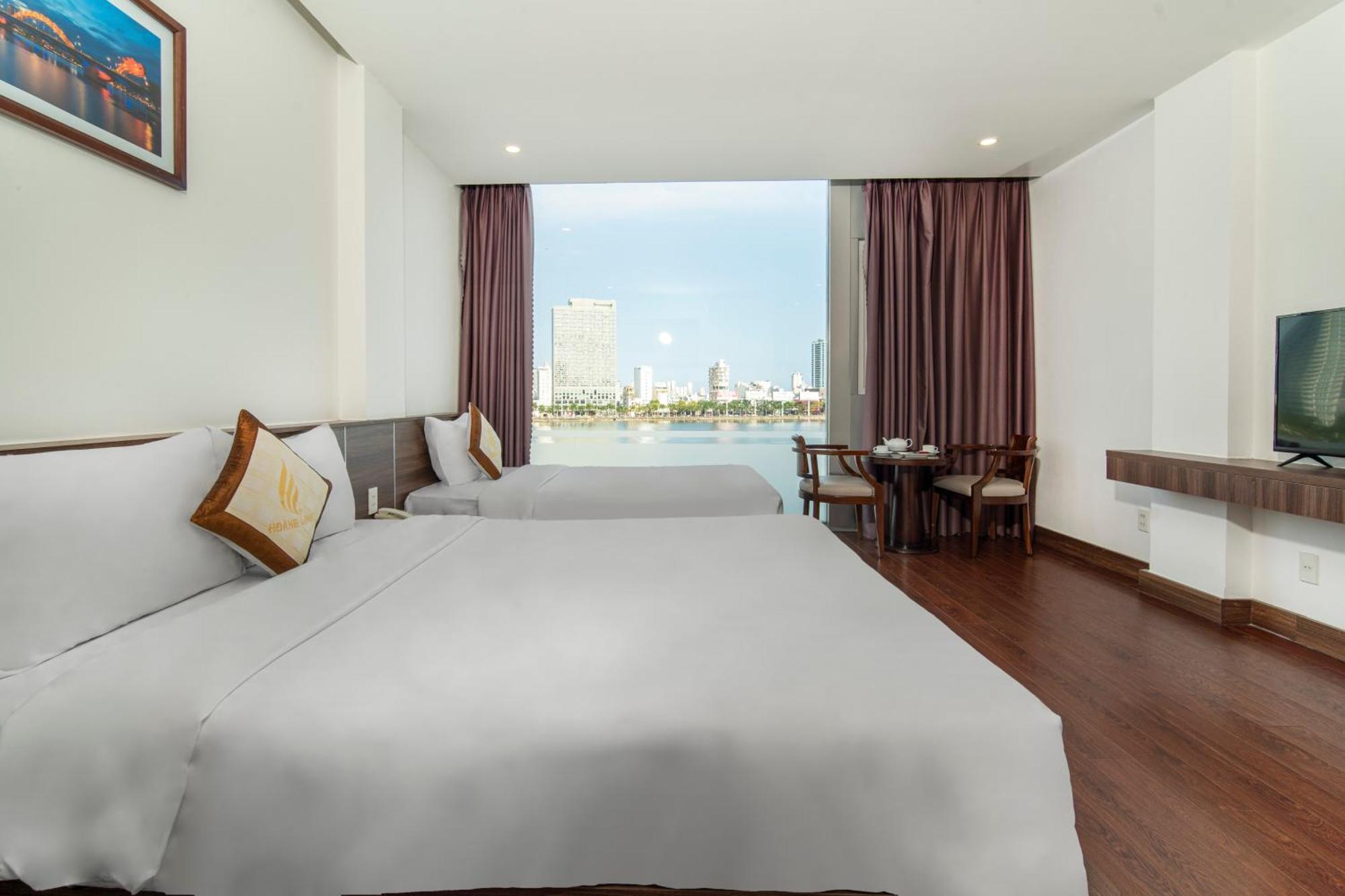 Hoang Linh Riverside Hotel Danang Bagian luar foto