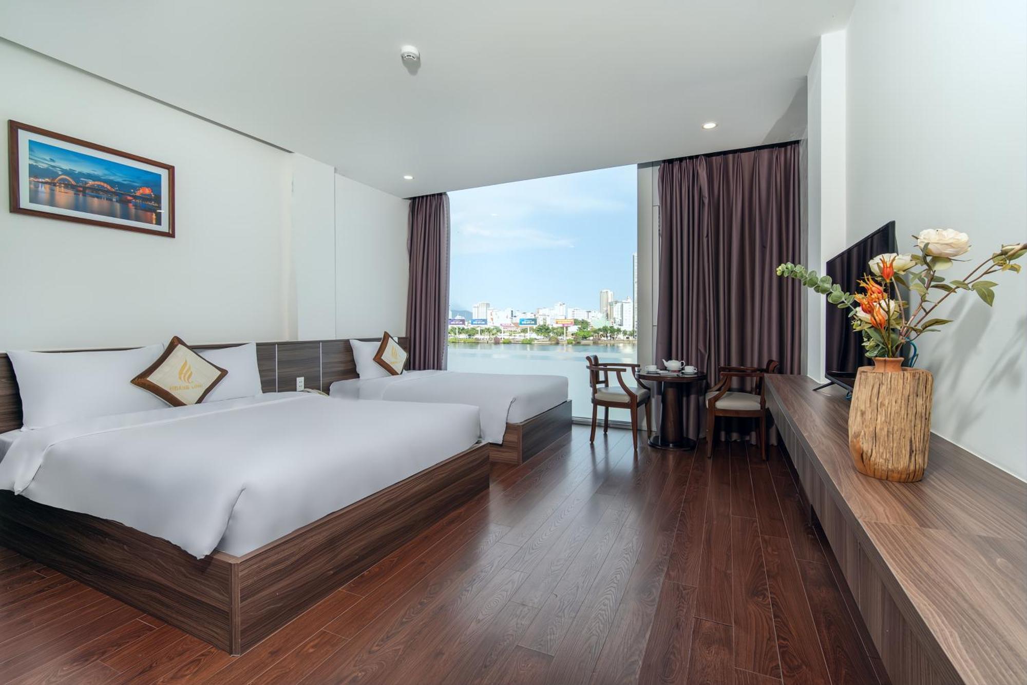 Hoang Linh Riverside Hotel Danang Bagian luar foto