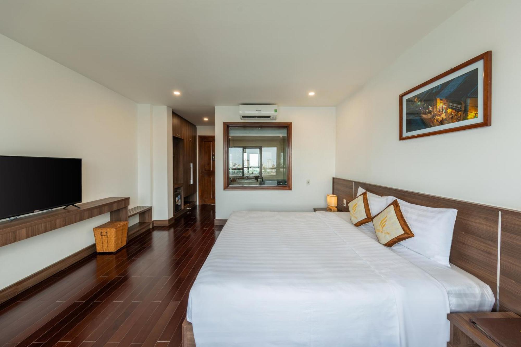 Hoang Linh Riverside Hotel Danang Bagian luar foto